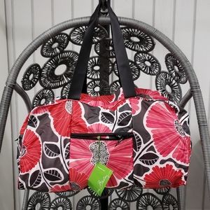 Vera Bradley collapsible duffel